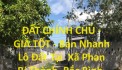 ĐẤT CHÍNH CHỦ - GIÁ TỐT - Bán Nhanh Lô Đất Tại  Xã Phan Rí Thành, Bắc Bình, Bình Thuận